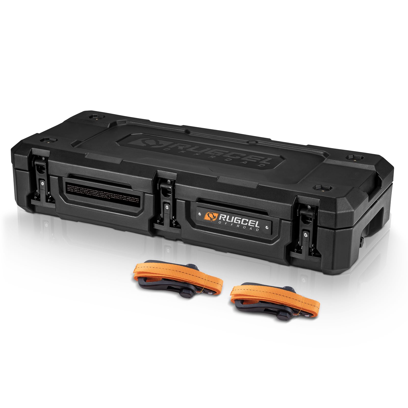 RUGCEL 98L Off-Road Storage Case - 90 Quart Waterproof Dry Box for Overland Trips, Car Camping & Roof Gear Storage