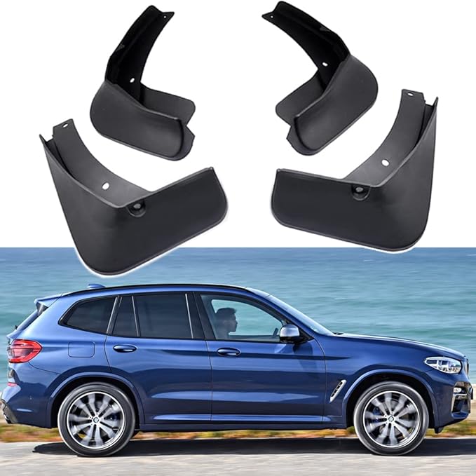 SPEEDLONG 4Pcs Car Mud Flaps Splash Guard Fender Mudguard Compatible with 2018 2019 2020 2021