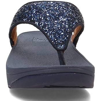 Amazon.com | FitFlop Women's Flip-Flop, Midnight Navy, 5