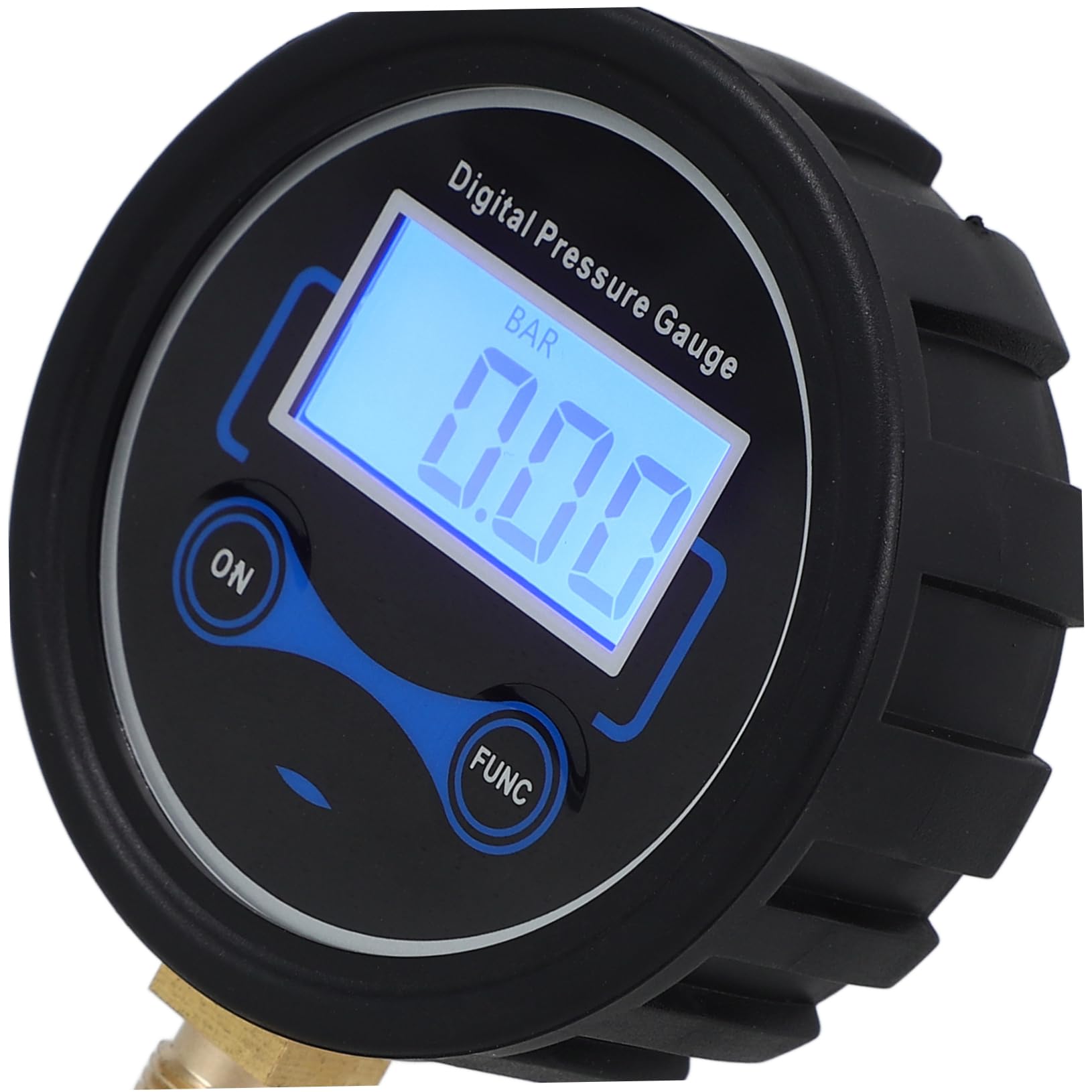 Amosfun 3 Pezzi Manometro per il display digitale matita per la pressione dell'aria dei pneumatici manometro della pressione dell'aria del pneumatico tester pressione pneumatici auto Nero