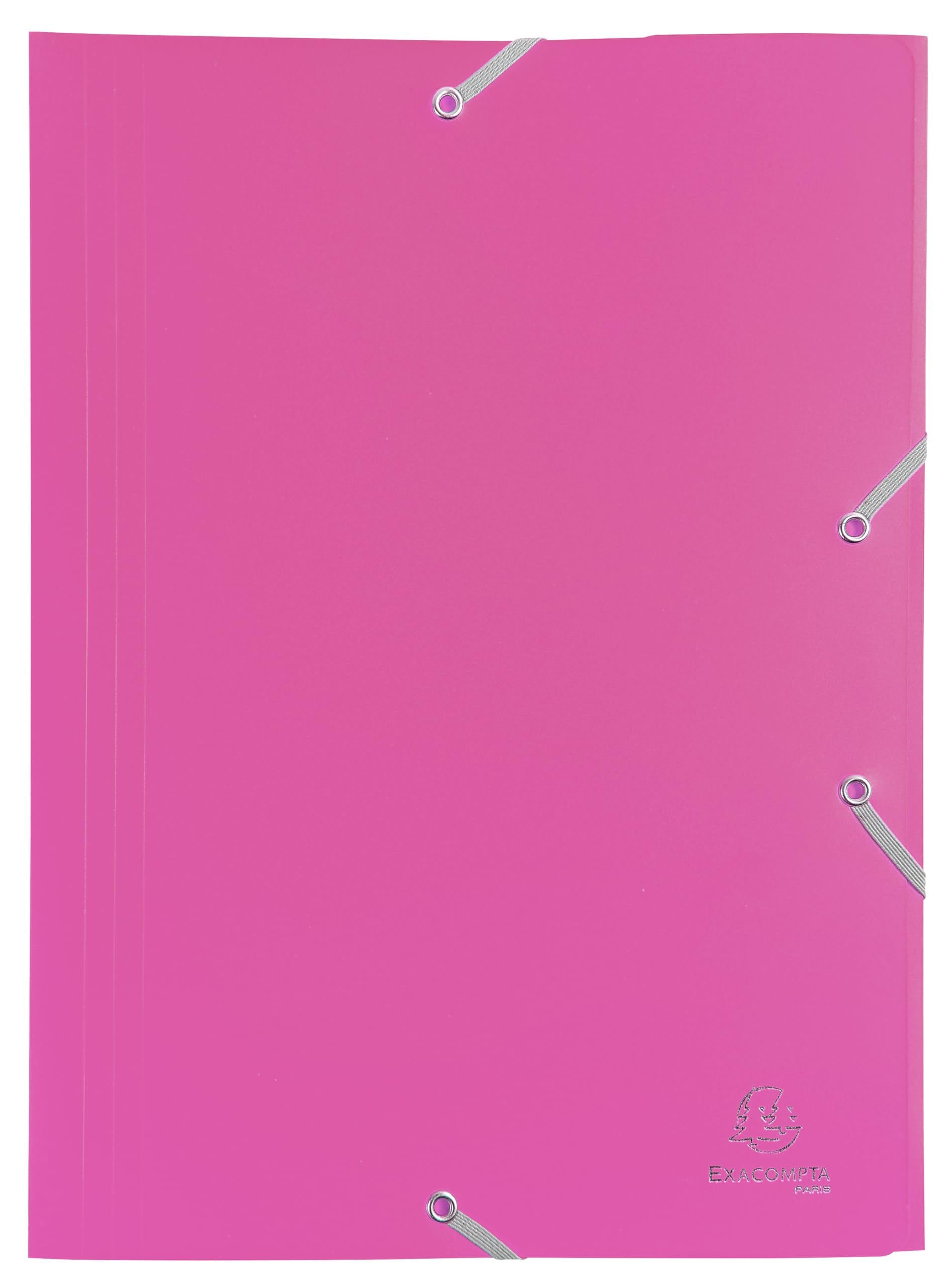 CARTELLA PPL CON ELASTICO 24x32CM FUXIA EXACOMPTA