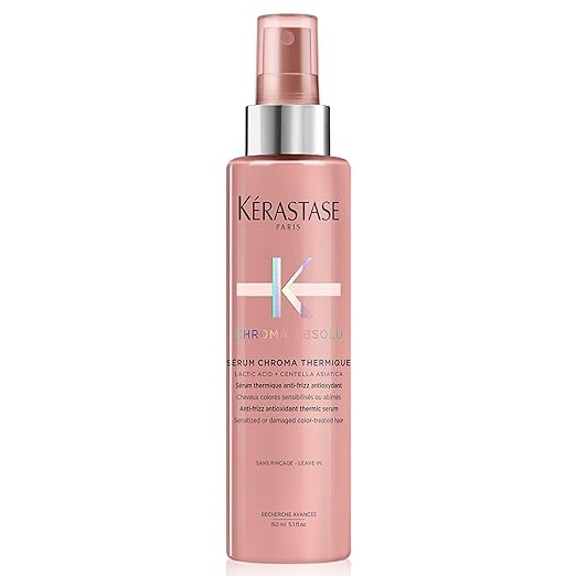 Kerastase Chroma Absolu Hair Serum For Color-Treated Hair - Moisturizes With Anti-Frizz and Heat Protection
