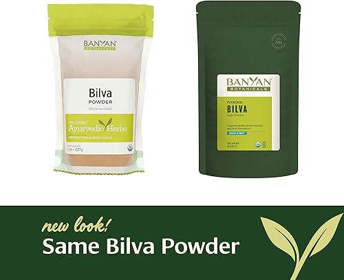 Miniatura 4 de Banyan Botanicals Polvo de bilva orgánico – Fruta de Bael (Aegle Marmelos) Polvo – Apoya la digestión saludable y la formación de heces saludables*