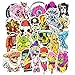 Horreur 50pcs Stickers Pack Halloween Zombies Autocollants Pour Enfants Portables Enfants Voiture Vélo Planche À Roulettes Valise Bagages