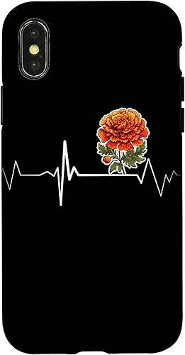 Miniatura 7 de iPhone 14 Pro Max Vintage French Marigold Heartbeat Gardener Marigold Florist Case