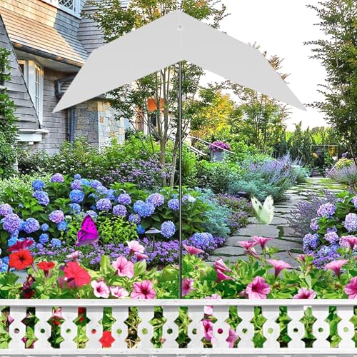 Parasol Dla Roślin,Ochrona Przed Deszczem I Słońcem | Parasole Dla Roślin Zewnętrznych - Do Ogrodu Na Balkon Do Sadzonek Na Rabaty Kwiatowe Szklarnia Patio Deck Trawnik Podwórko Ganek