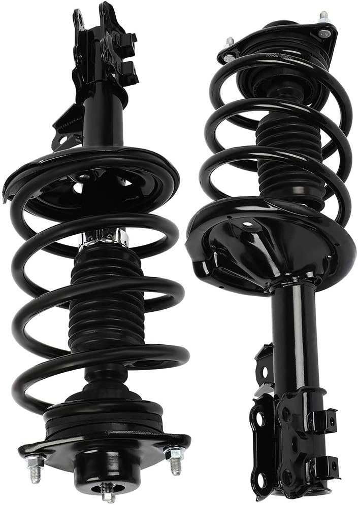 Front Complete Struts Assembly Shock Absorbers w/Coil Spring Fits 2010-2013 for Kia Forte2010-2013 for Kia Forte Koup2012-2013 for Kia Forte5 Replace 172720 172721 (Set of 2)