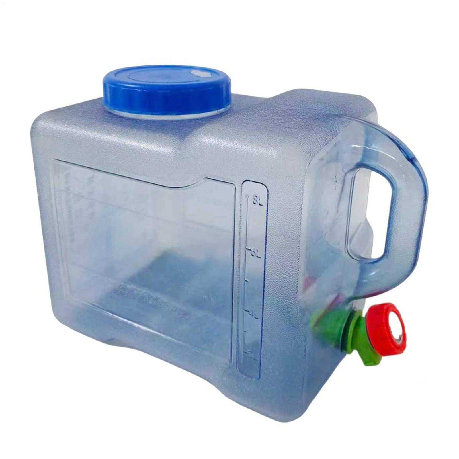 Camping-Wasserbehälter, verdickter, tragbarer Mülleimer mit Griff für Outdoor-Aktivitäten, ideal für Schulen, Büros und Hotels, langlebige Wasserspeicherlösung