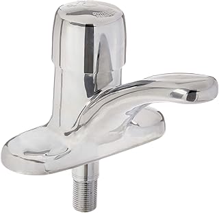 CHICAGO FAUCETS 3400-ABCP Low Arc,Chrome, 3400 Tool, 7X7X9