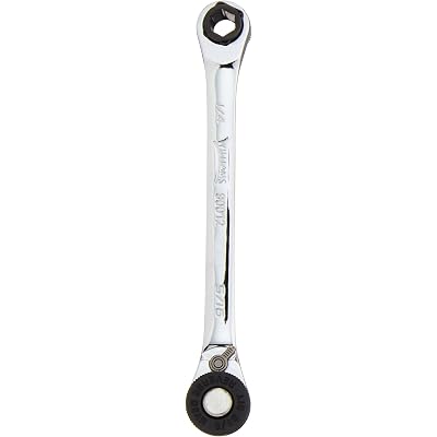 Williams JHW30012 1/4" Drive Specialty Square & Hex Drive Ratchet, Compact and Versatile Tool Designed to Drive Sockets and Hex Bits with Precision, Ideal for Tight Spaces