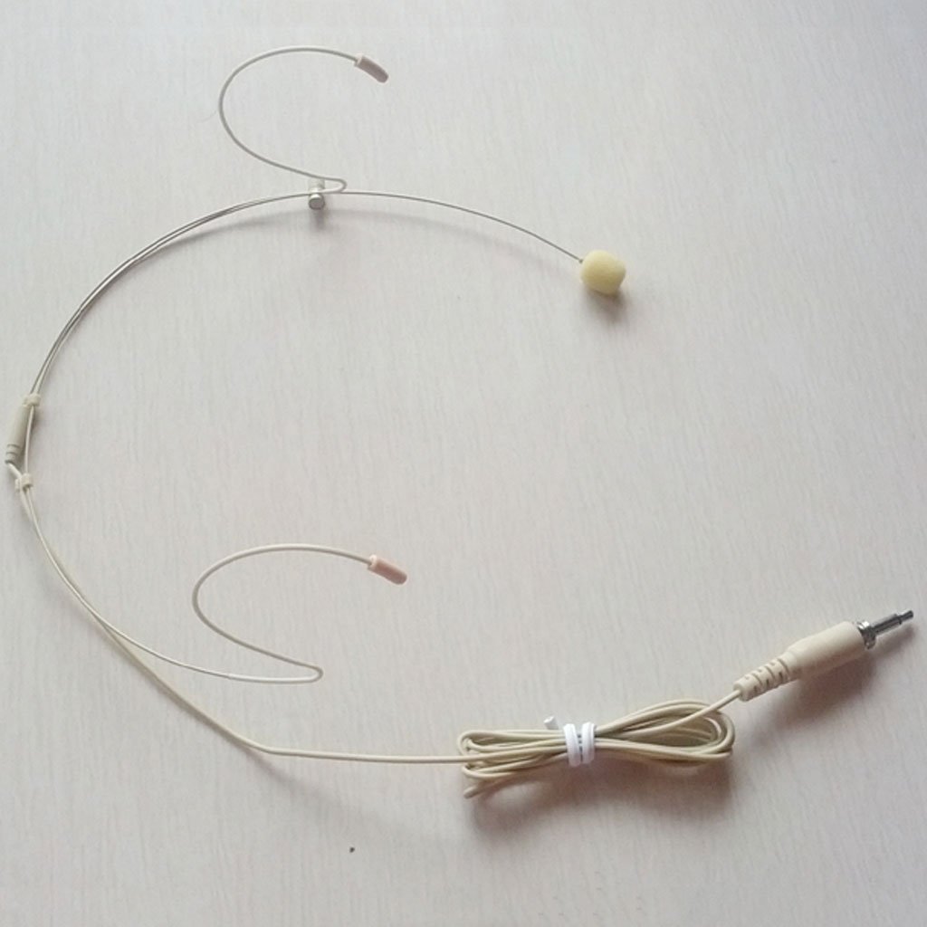 Micrófono de Diadema 1 X 3,5mm Voz con Cable Montado en la Cabeza