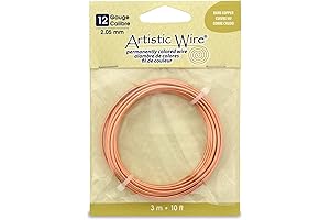 Artistic Wire Craft Jewelry Wrapping Wire: 12 Guage, 10 ft