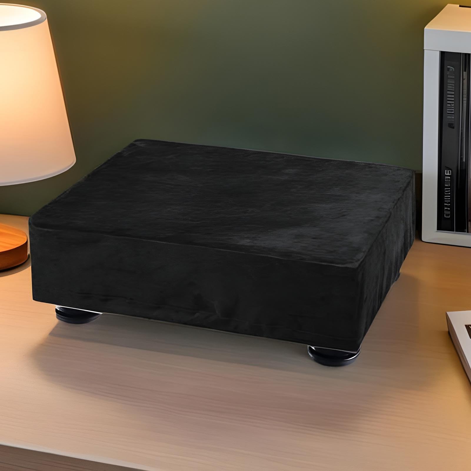 Funda para Tocadiscos, Funda Protectora para Sistemas de Audio estéreo, Equipo de música en casa, Estudio, DJ