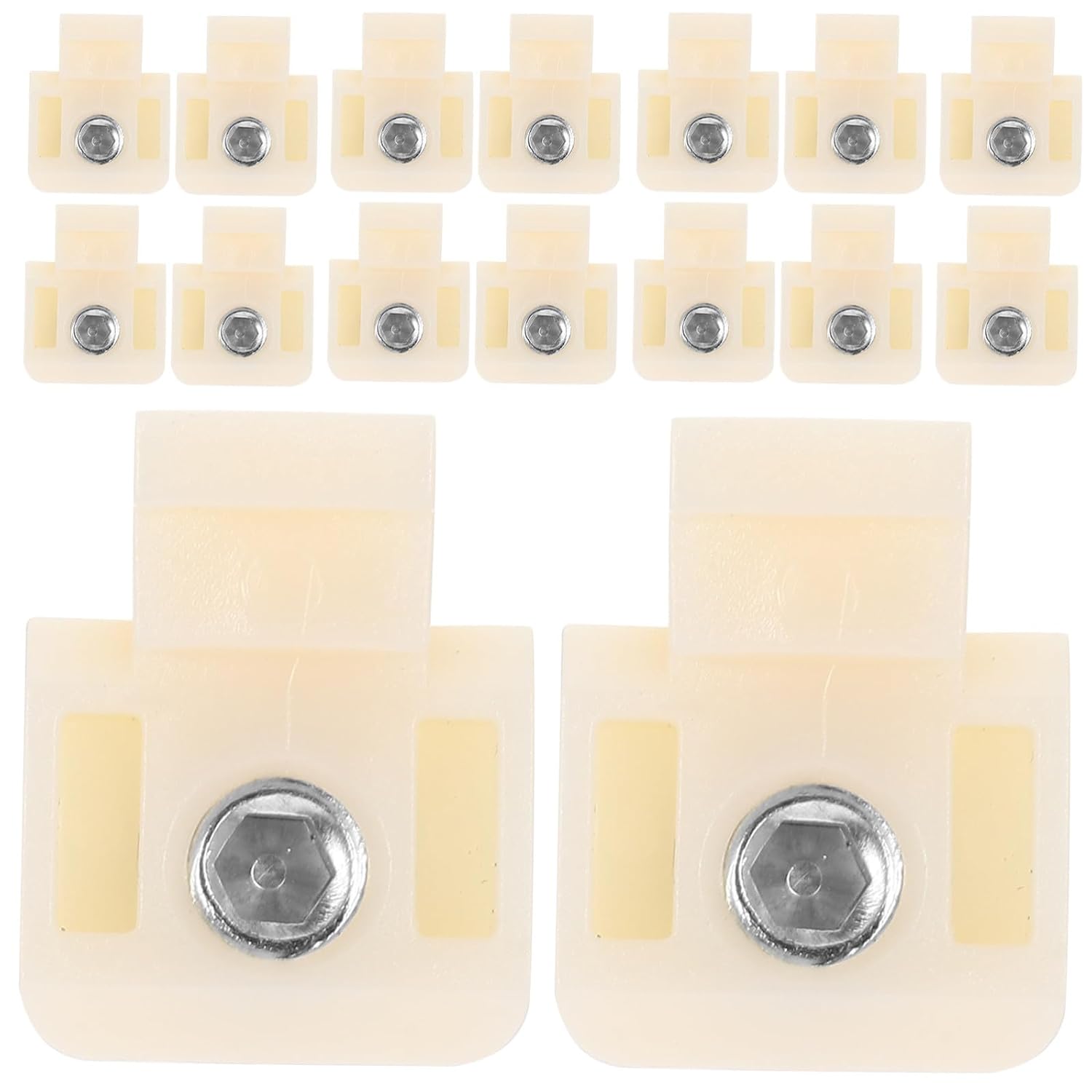 30pcs Nylon Electric Control Cabinet Base Screws Junction Box Attachment Small Equipment Case Connector Electronic Equipment Connection Parts
