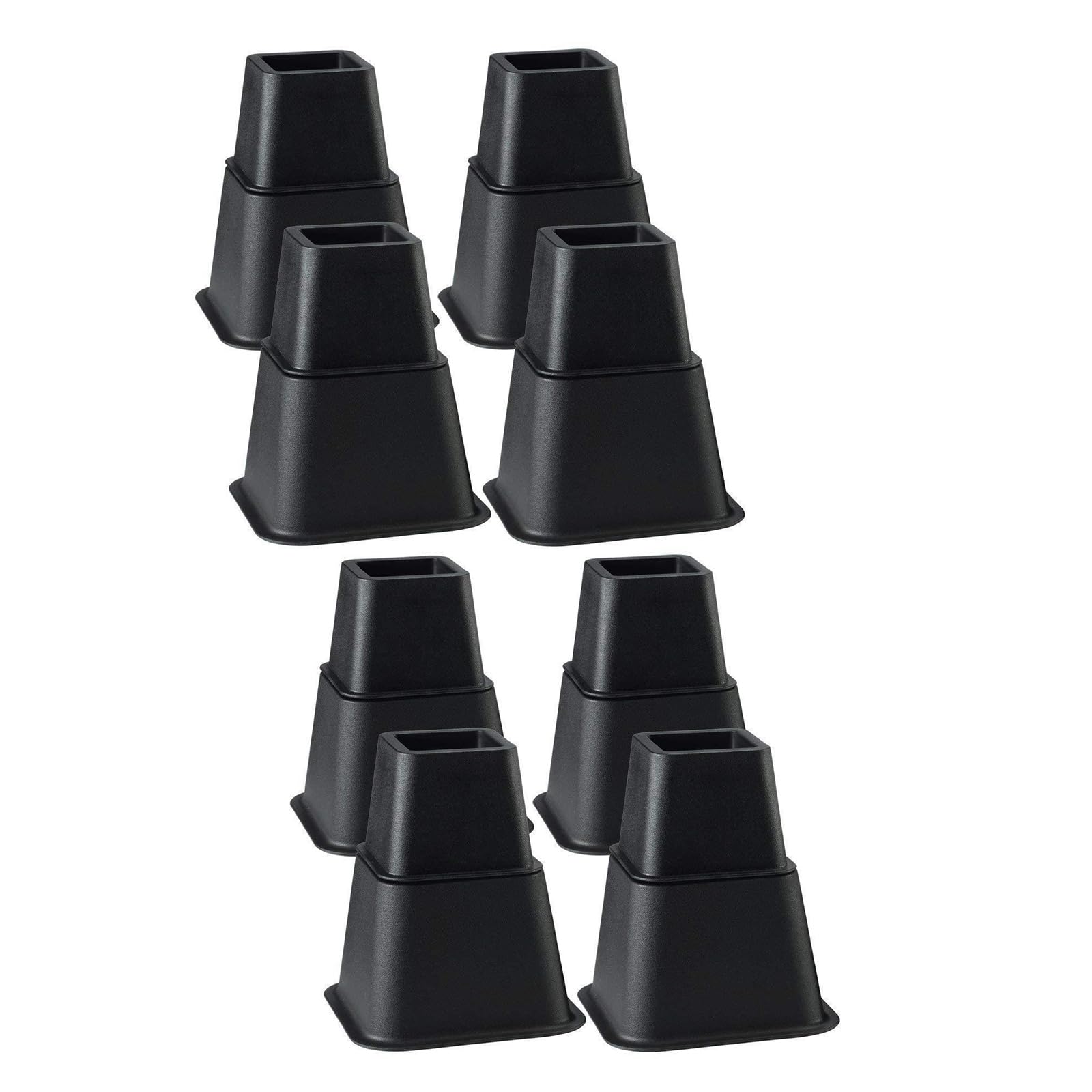 Praktische Möbelerhöhungen, 15,2 cm, höhenverstellbar, Bettbeinverlängerung für kleinen Raum, den täglichen Gebrauch, Möbelerhöhungen für Sofa, Tisch, Stuhl, Schreibtisch, 8 Stück