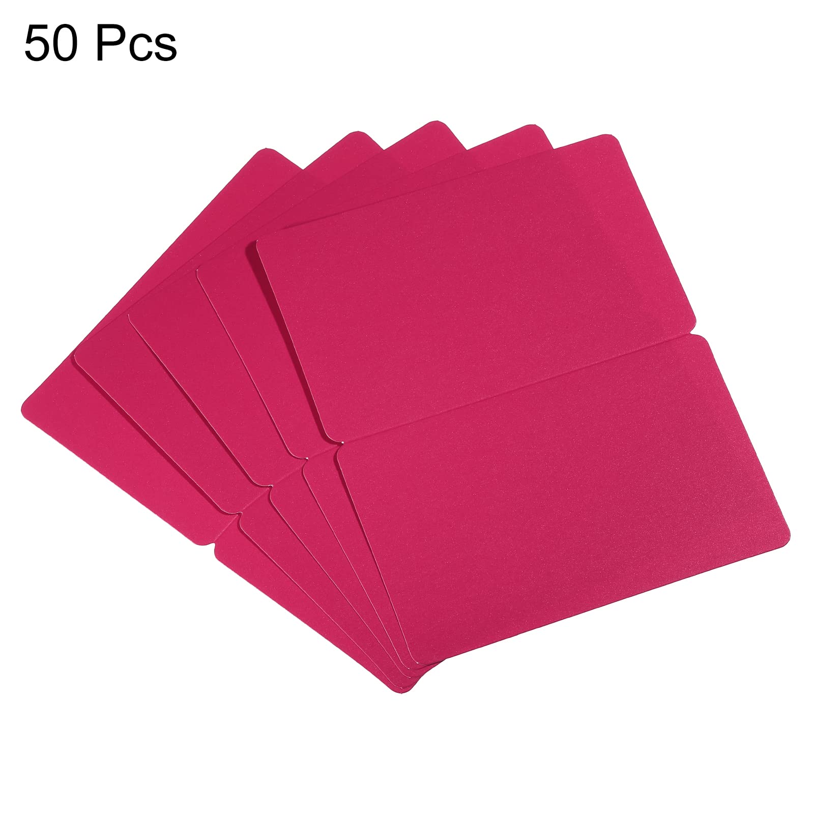 PATIKIL Greeting Cards,50Pcs Favor Decor Foldable Blank Card for Wedding Party, DIY Decoration, Table Name Place Cards - Image 3