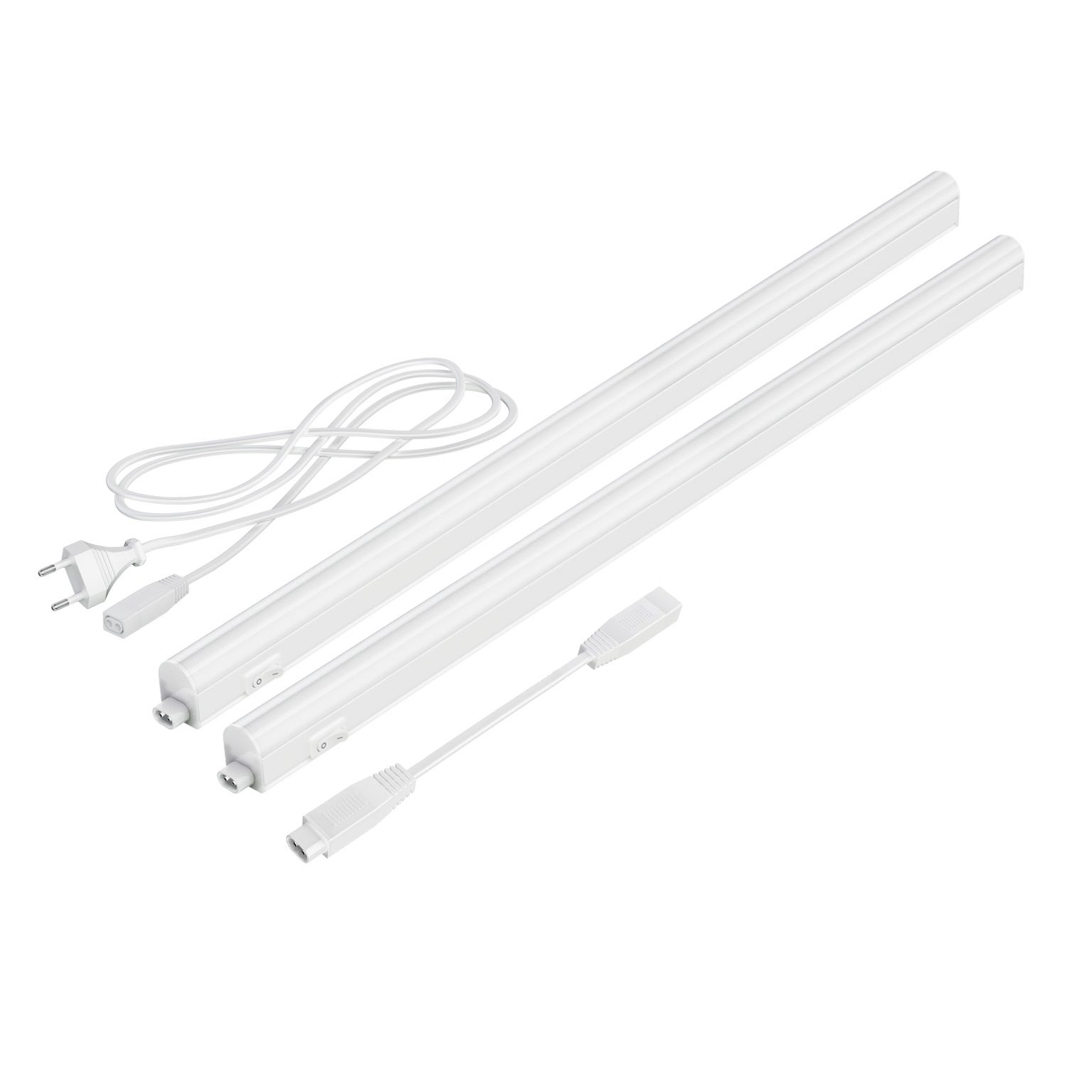 parlat LED Lampes d'appoint Rigel, 57,3cm chacune, 880lm chacune, blanc, 2 pièces