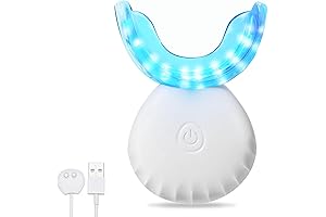 Teeth whitening light, 10x more powerful blue led light.