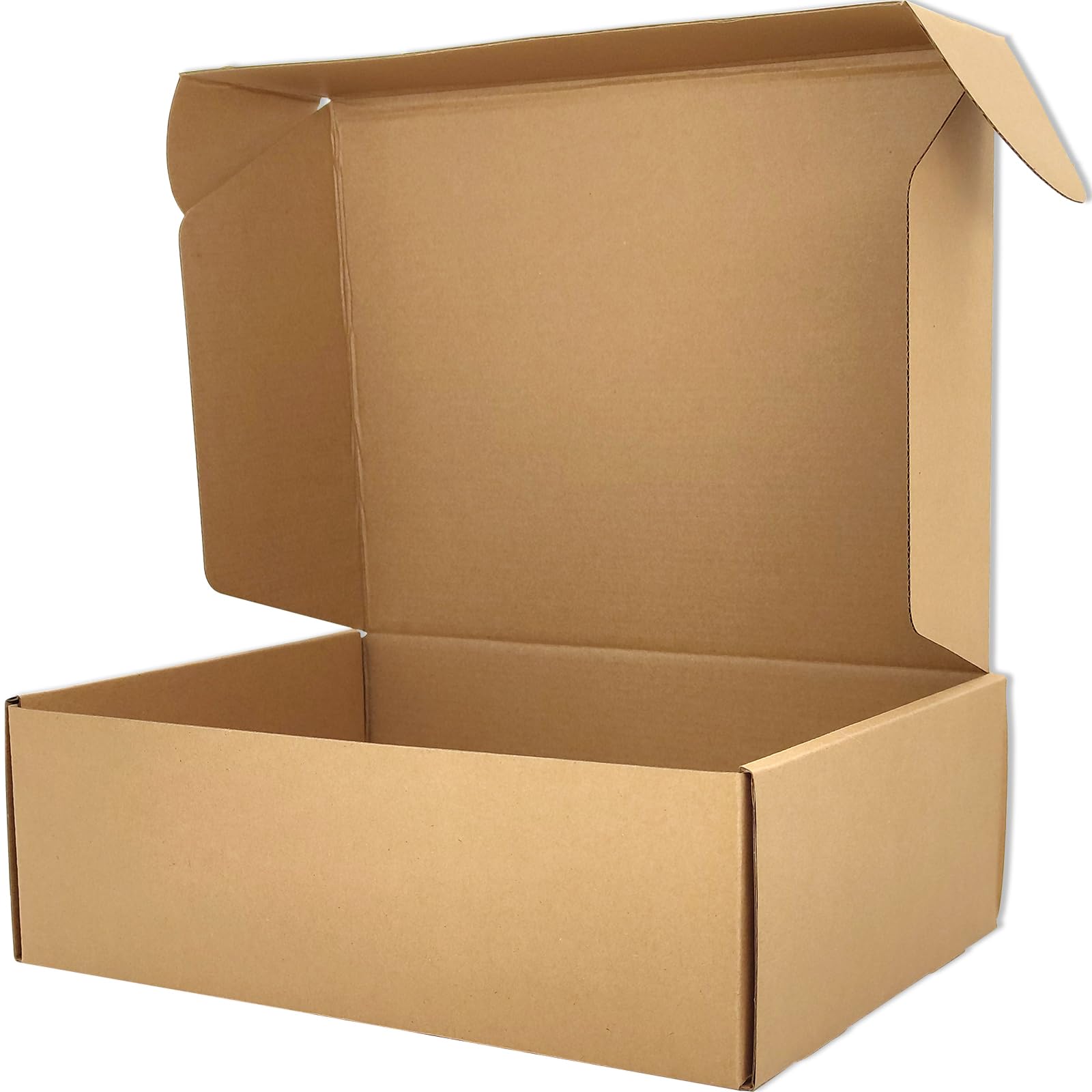 Lmuze Brown Shipping Boxes for Small Business Pack of 25-10x8x2.7 inches Cardboard Corrugated Mailer Boxes for Shipping Packaging Craft Gifts Giving