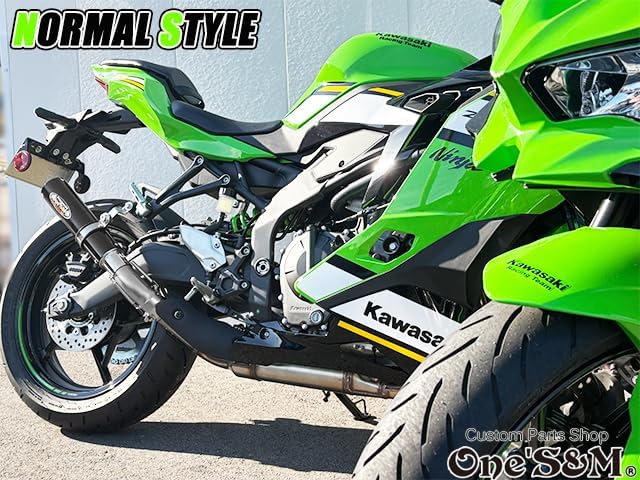 W2-373BK ZX-4R ZX-4RR ZX-25R 2024y専用 スリップオンマフラー ワンズ