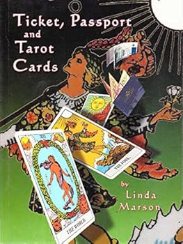 Paperback Ticket, Passport and Tarot Cards Book
