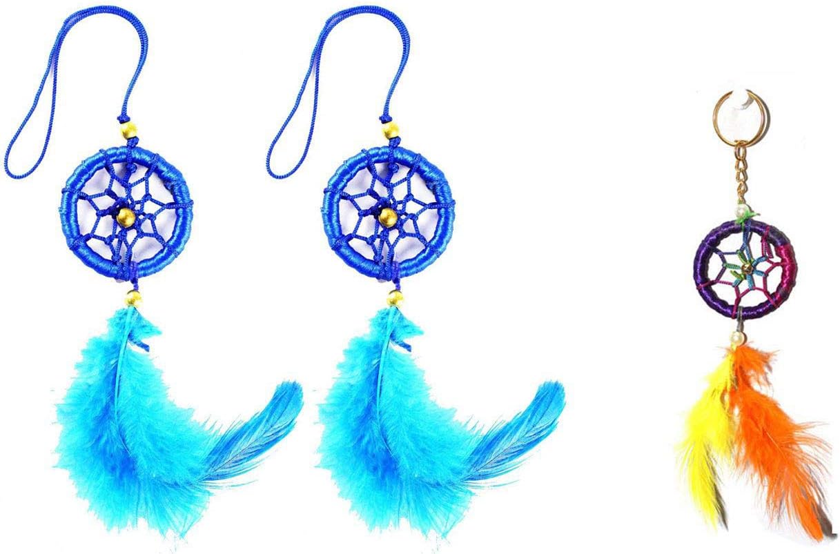 odishabazaar Fabric Dream Catcher (1 x 1 x 6 inch, Multicolour)