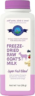 Freeze-Dried Raw Goat’s Milk Blends for Dogs & Cats