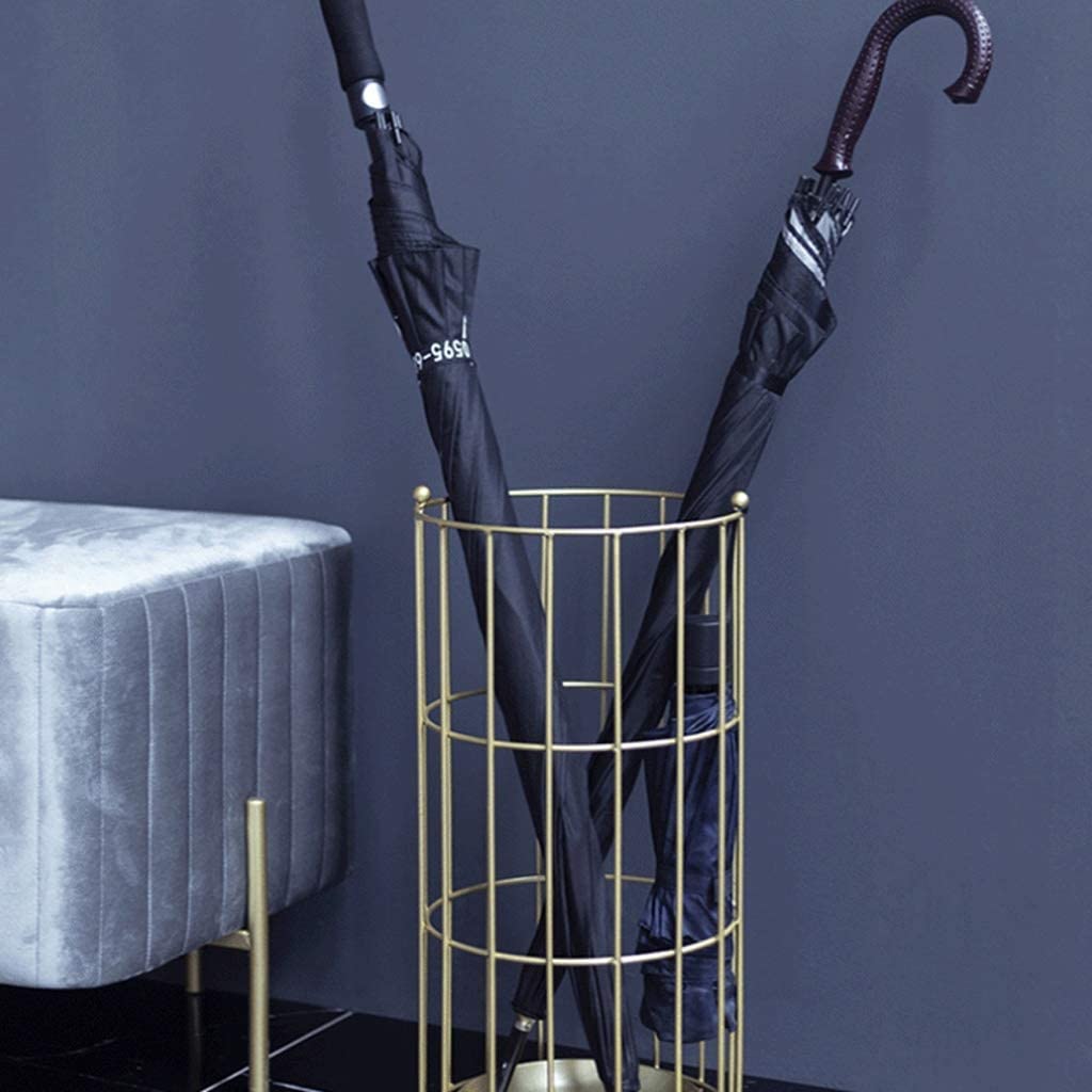 Resistente DiseñO Soporte De Soporte De Paraguas De Metal for Entrada, Organizadores De Paraguas De Hierro Portátiles/bastidores De Almacenamiento De Oficina En Casa Soporte De Paraguas Alta Durabilid