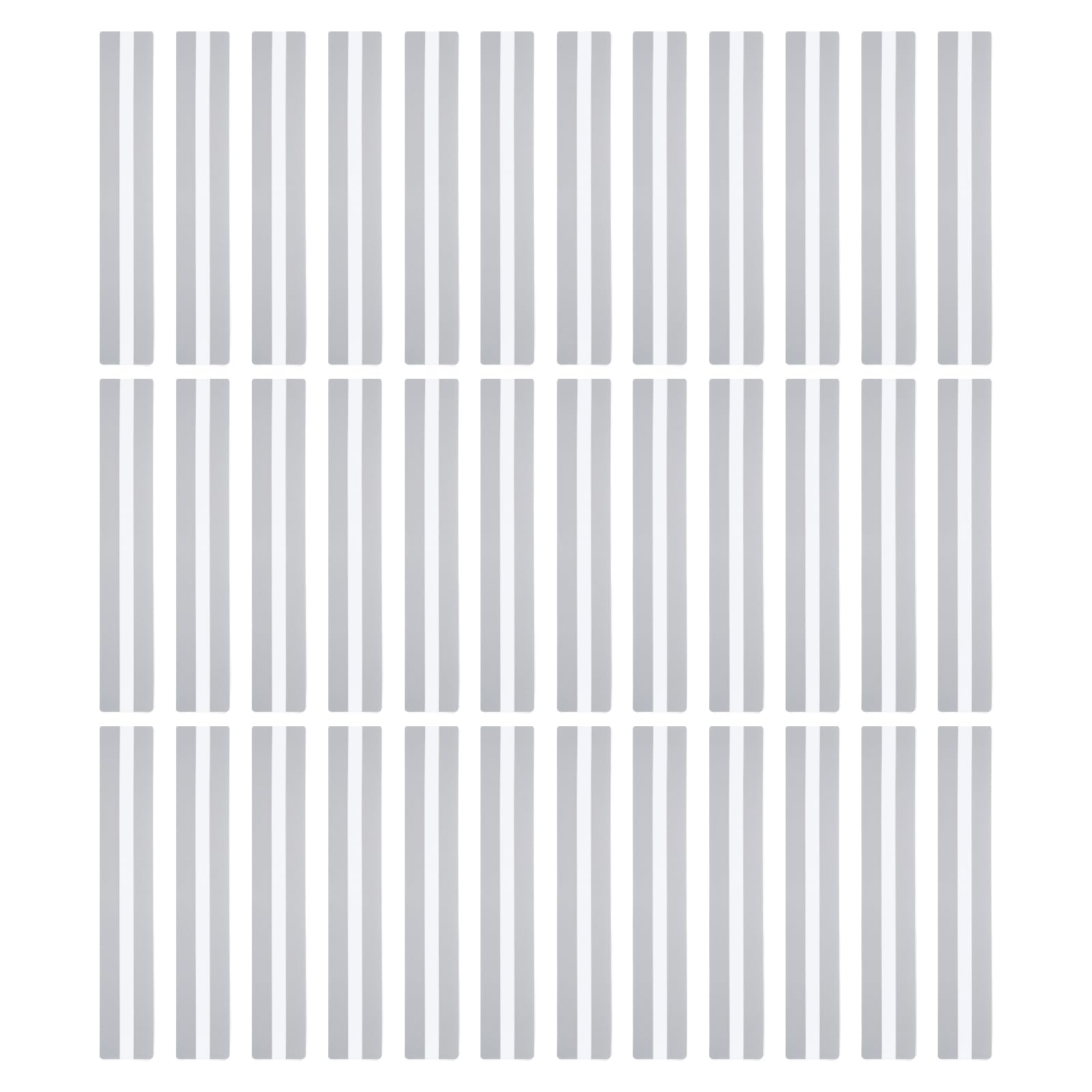 PATIKIL Guided Reading Strips, 36pcs Tracking Highlight Colored Overlay Bookmark Reduce Visual Stress Teacher Teaching Supply for Classroom, Clear