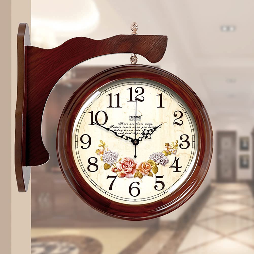Amazon.com: Wall Clock, Outdoor Garden Double Sided Clock