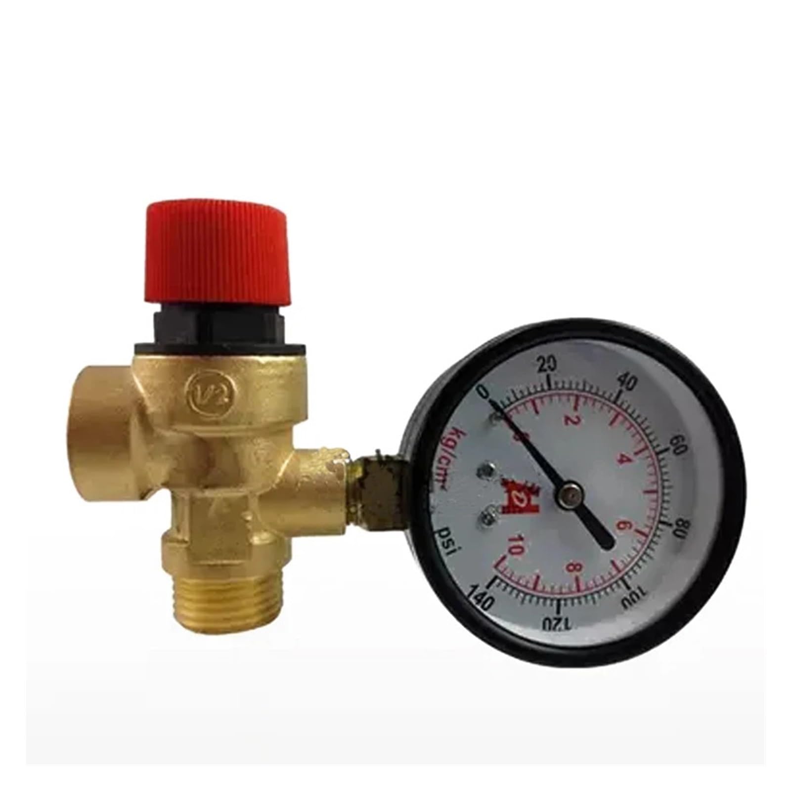 Safety Relief Valve DN15 Brass Boiler Safety Valve 1/2" Male