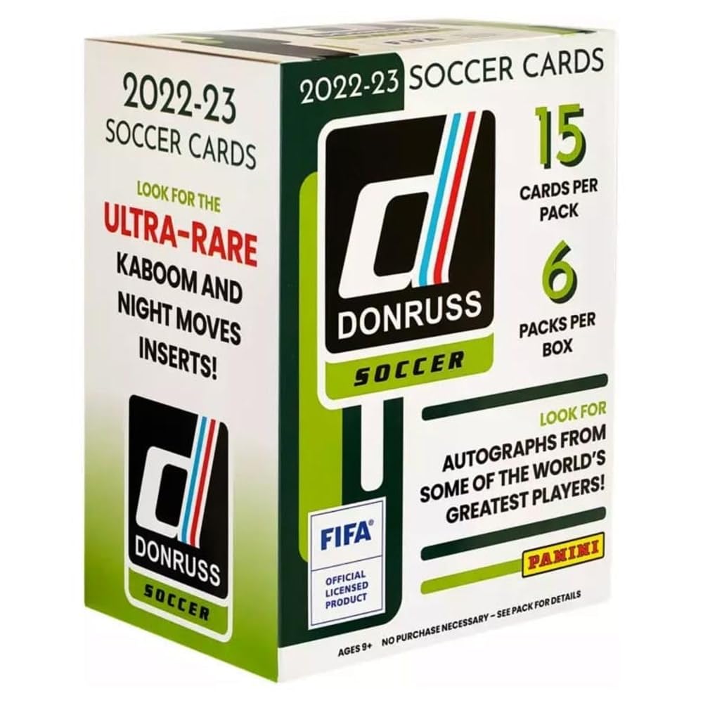 Amazon.co.jp: Soccer 2022-23 Panini Donruss Card Blaster Box  