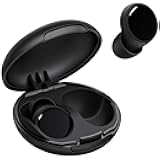 Ear Plugs for Sleeping 45dB Noise Cancelling Ear Plugs for Concerts, Focus, Travel, Work Silicone Hearing Protection Earplugs with 8 Tips (XS-L) Reusable Noise Reduction Ear Plug for Snoring Black