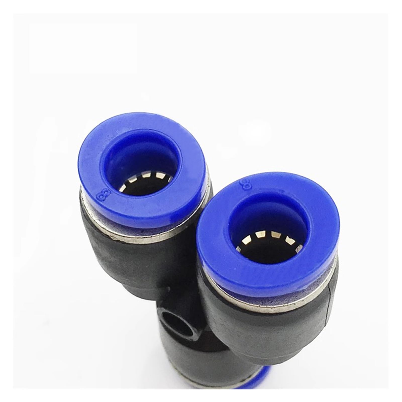 Złącze pneumatyczne 50/100/500 sztuk złączki rurowe plastikowe pneumatyczne złącze pneumatyczne szybkie połączenie 4 6 mm 8 mm 10 mm 12 mm (PY-10,500 PCS)