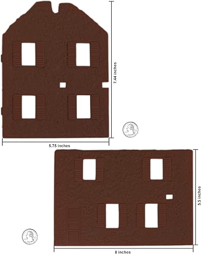 Miniatura 10 de BMC WW2 Bombed French Farm House - Accesorio de plástico para hombres del ejército