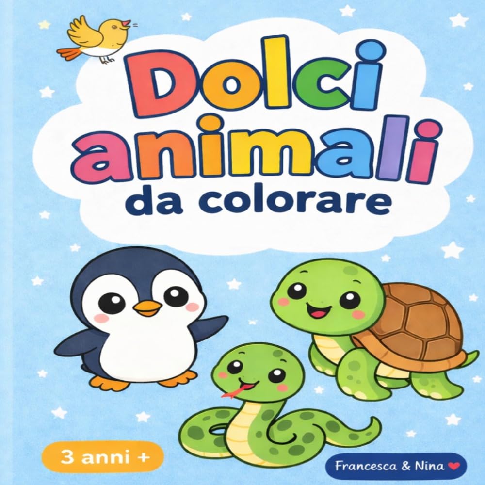 Dolci animali da colorare
