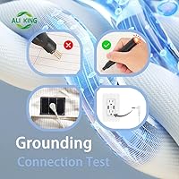 Vista 7 de Ali King Sábanas de Conexión a Tierra - Tamaño Individual, Algodón Suave con Fibra de Plata, Bolsillo Profundo de 15 Pulgadas, Sábanas Ajustables