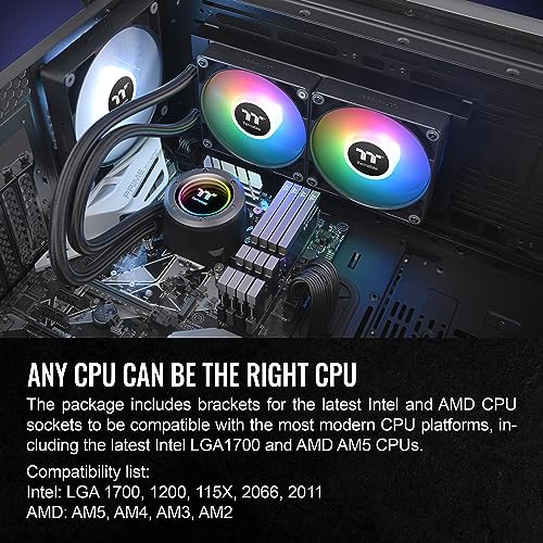 THERMALTAKE TH240 ARGB Sync Kit watercooling - vue 7