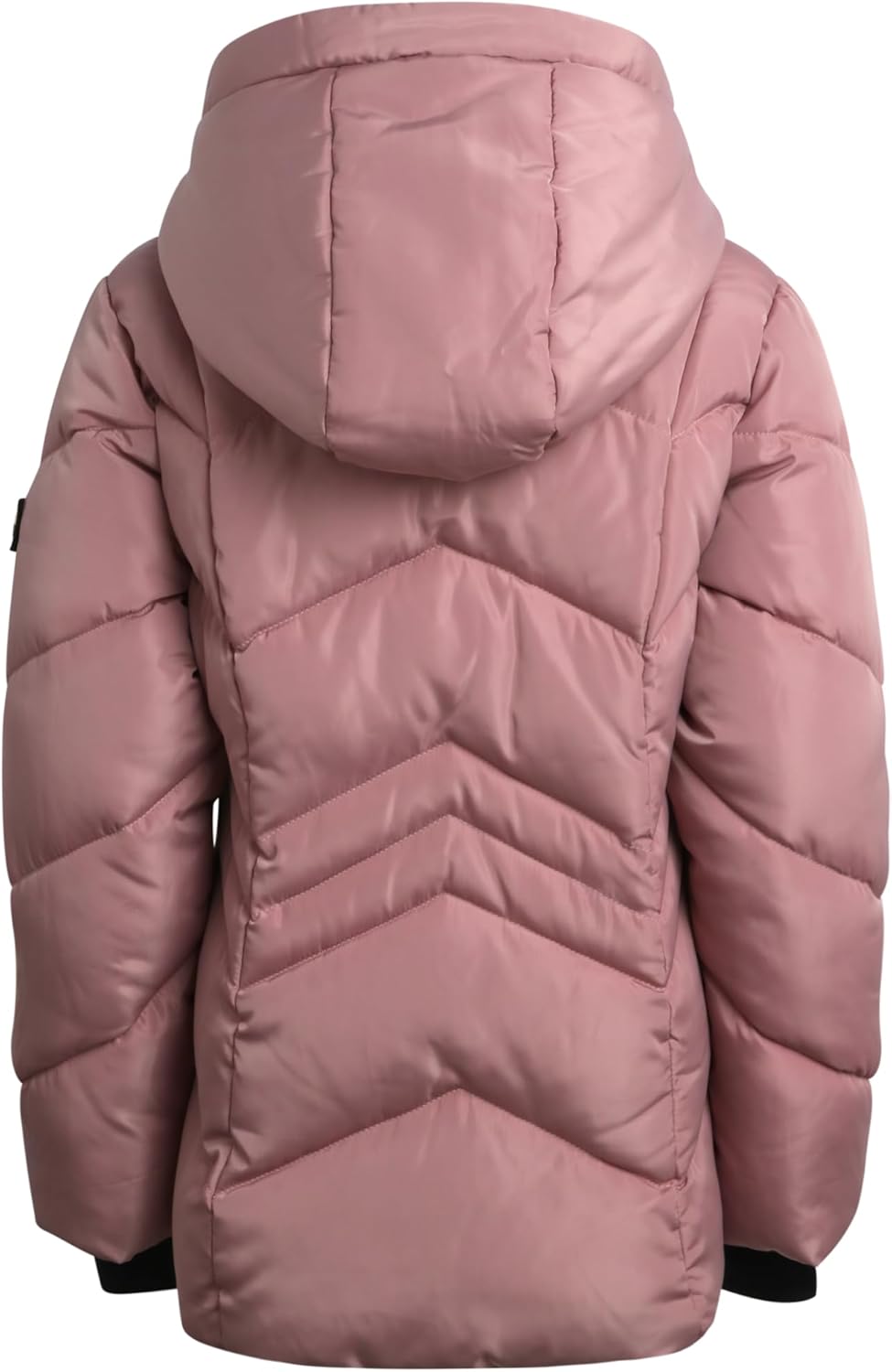 DKNY Girls Winter Jacket - Heavyweight Soft Sherpa Fur Lined Parka Jackets for Girls - Insulated Puffer Winter Coat with Hood - Image 7