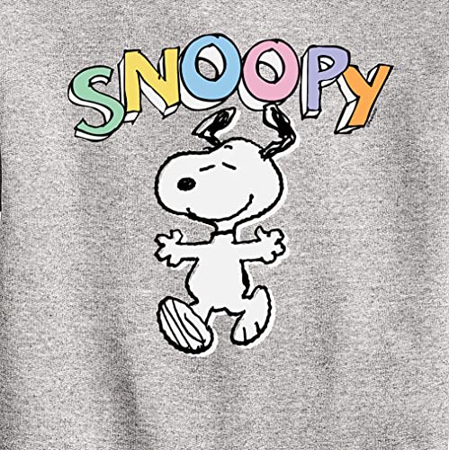 HYBRID APPAREL - Peanuts - Snoopy Sketchy - Youth Crewneck Fleece Sweatshirt3