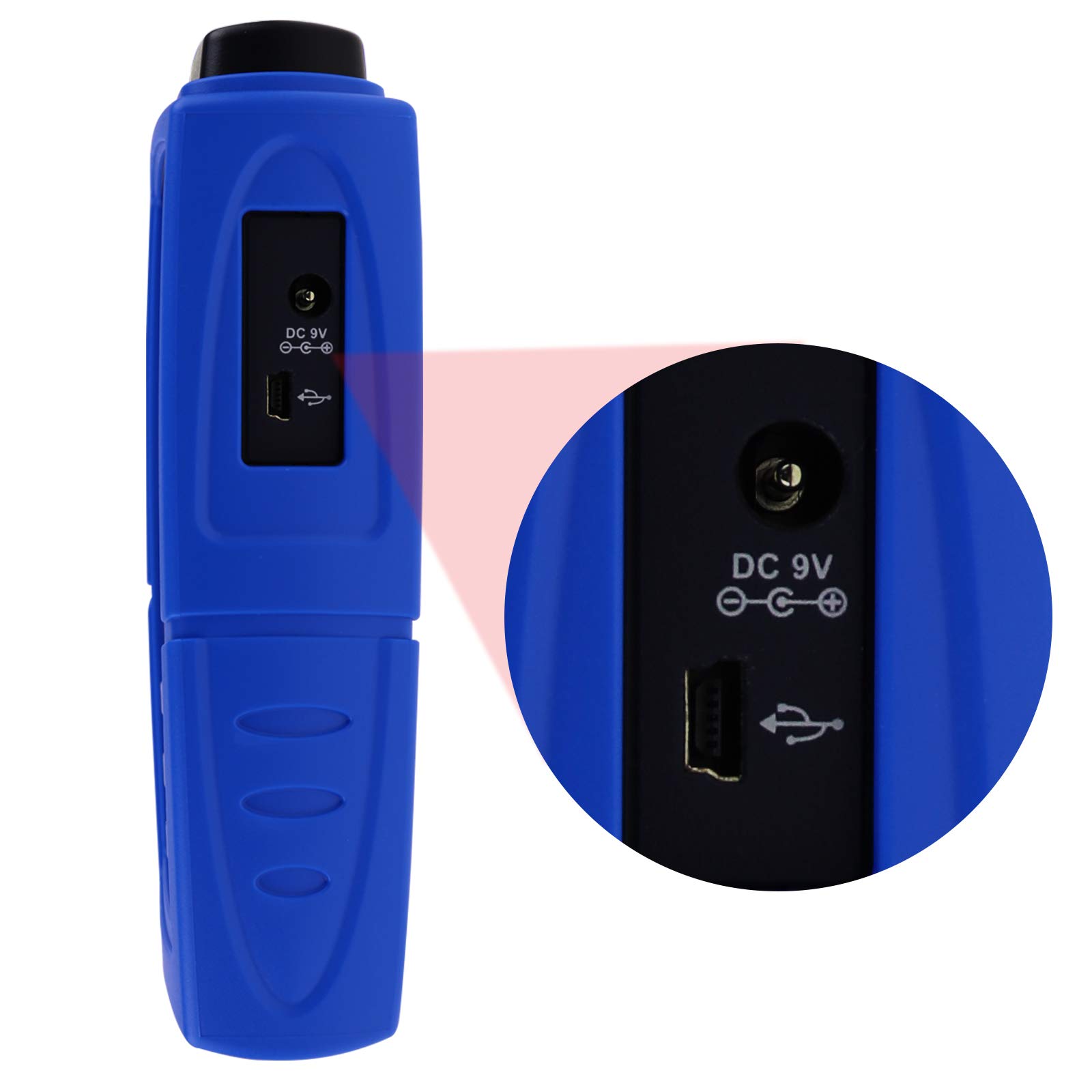 Professionale AC/DC Gaussmeter Magnetico Campo Forza Magnetometro 3000mT (30000G) Teslametro Auto/Manuale Registrazione Metro Tester