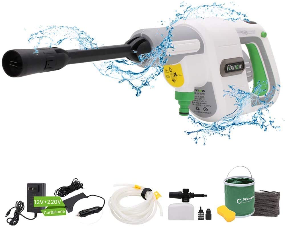 Buy Fixnow Cordless Portable Pressure Washer 2600mAH Lithium Battery