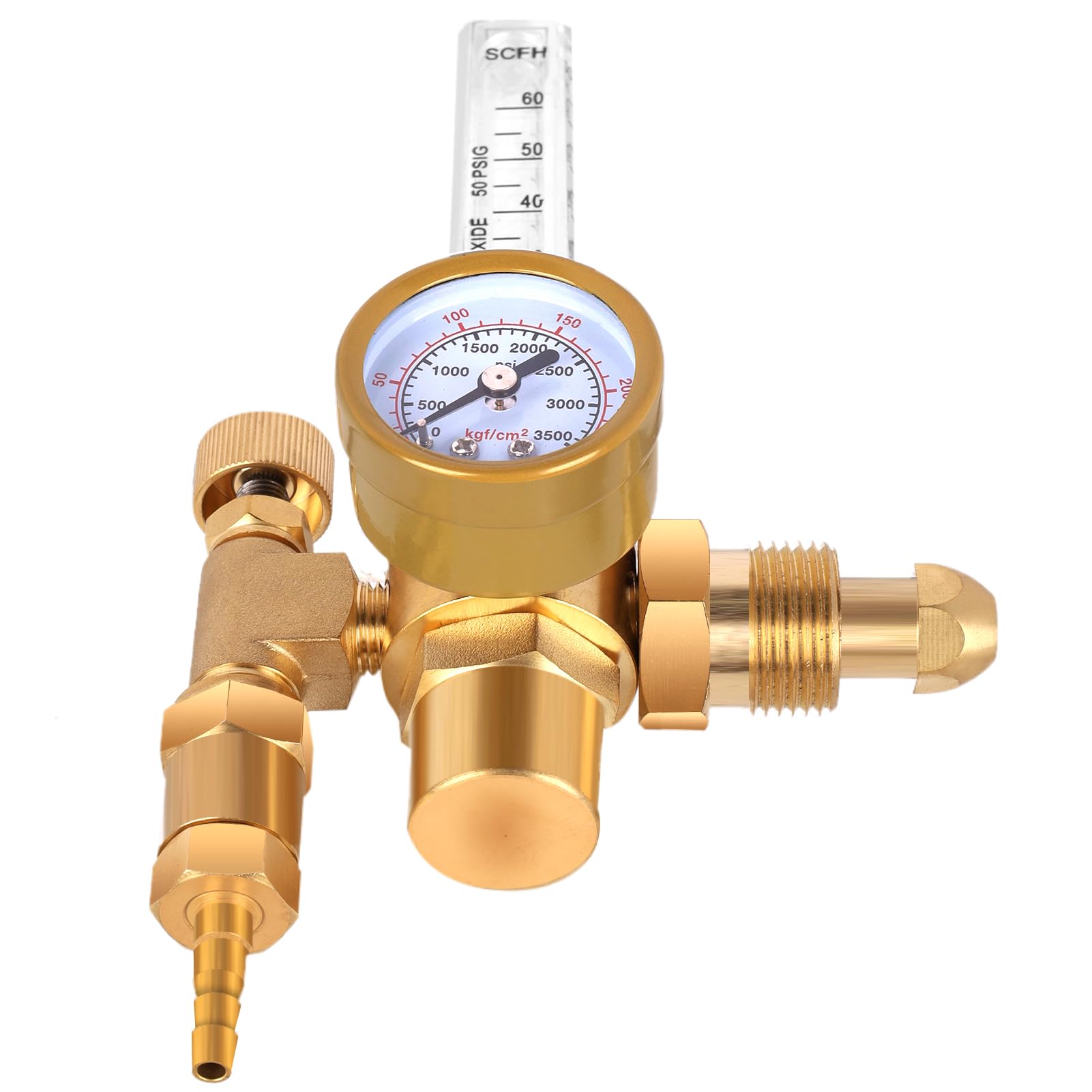 BO WELD argon regulator przepływu CO2 regulator przepływu gazu z wężem gazowym 2,1 m do spawarki TIG MIG