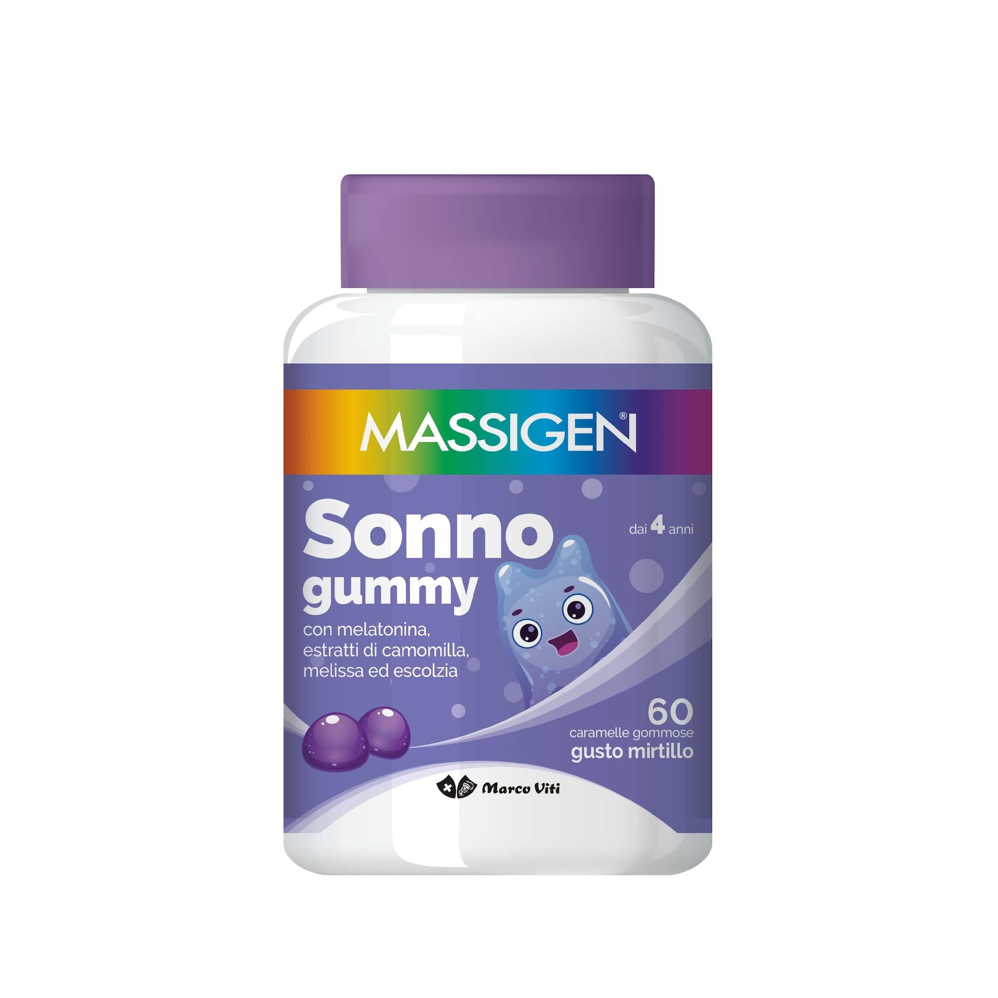 massigen Sonno Gummy 60 Caramelle