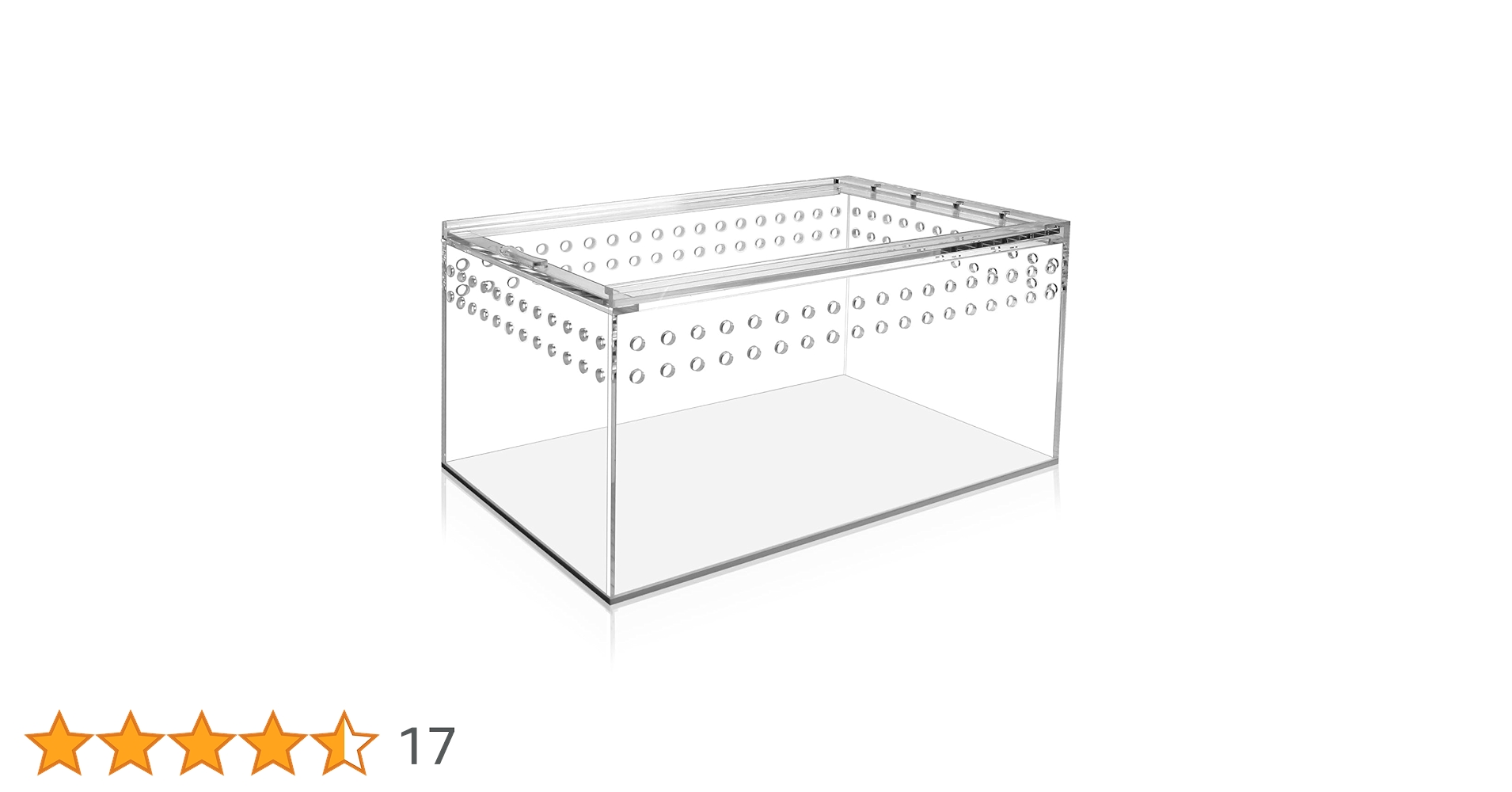 【チューイ】爬虫類　ケージ　アクリル　W81cm D33cm H25cm Amazon | 爬虫類ケージ 飼育容器、トカゲ ケージ、20cm/30cm