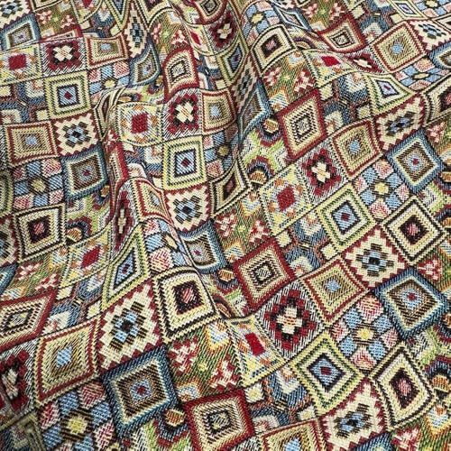 Tissu d'ameublement en coton tissé Merida 5 m à la texture noble pour une décoration raffinée