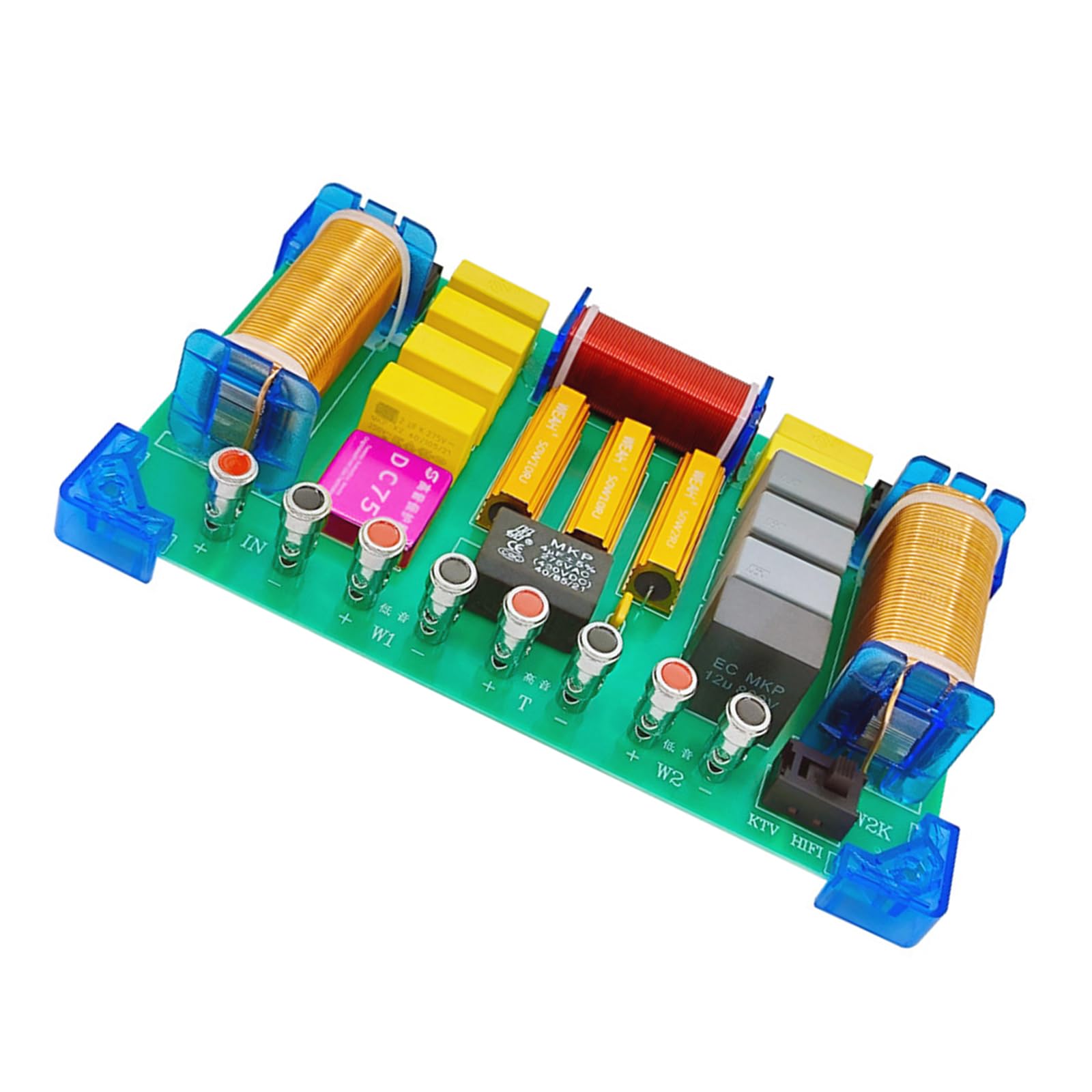 1000 W 3 vie Crossover Board, 1 alta e 2 divisori a bassa frequenza, altoparlante KTV palcoscenico, filtro, protezione docente