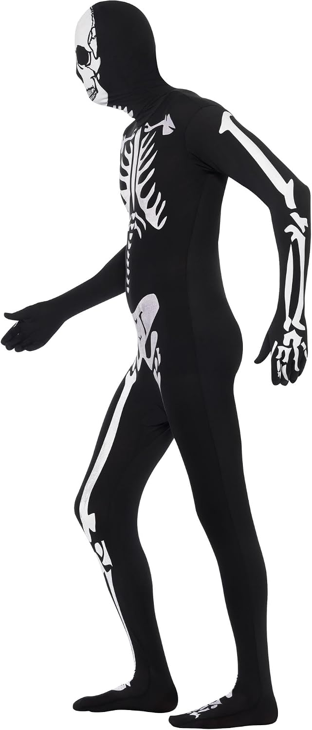 Smiffys Men's Skeleton Second Skin Costume