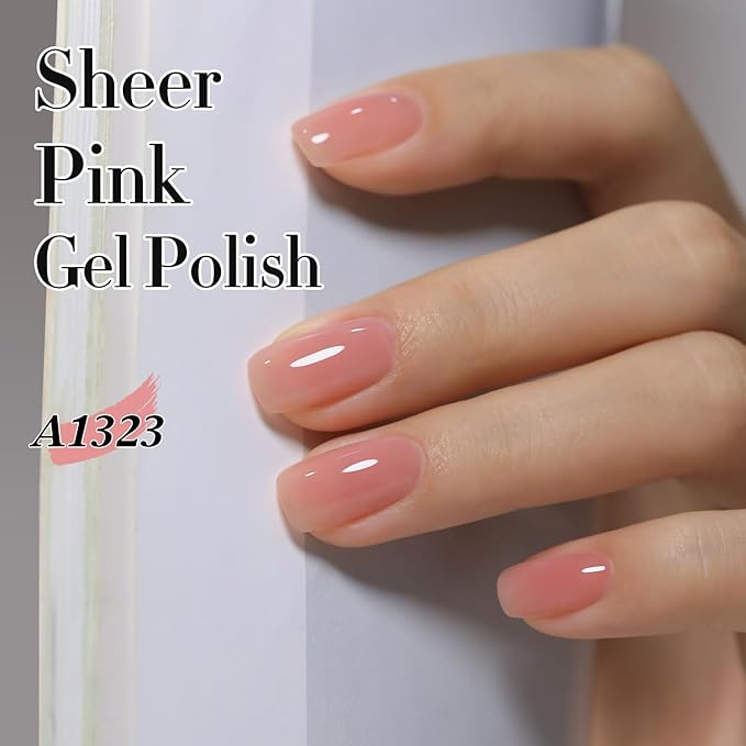 Esmalte en Gel Translúcido Double Rhythm 15 ml - Rosa Claro miniatura 5
