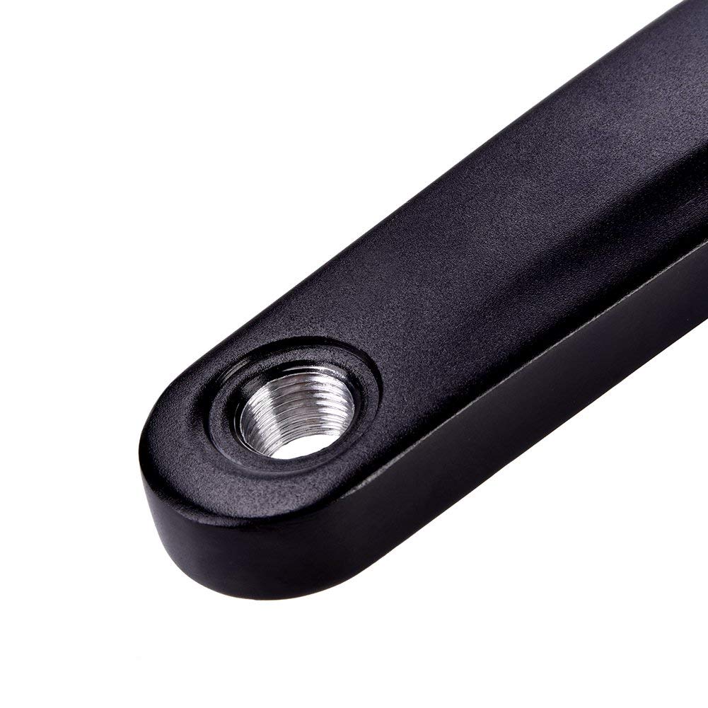 Manovella Braccio della, Manovella per Bicicletta da Strada, in Acciaio, per 590 610 SLX XT (Nero